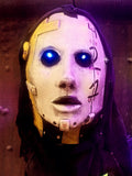 Post-human hooded half mask